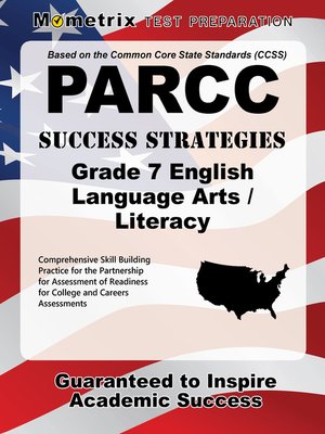 cover image of PARCC Success Strategies Grade 7 English Language Arts/Literacy Study Guide